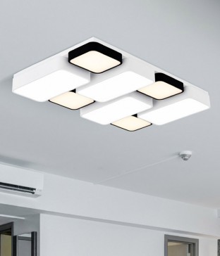 미크스 8등 200W 국산LED 아파트거실조명