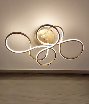 루브 LED방등 안방전등 50W - 골드