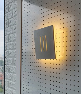 커렌트 인테리어 벽등 벽부착등 (5W 일체형)