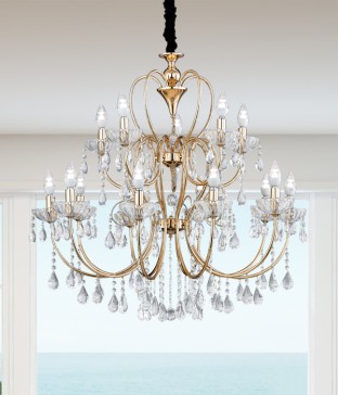 쟈니 15등 크리스탈샹들리에 샹들리제