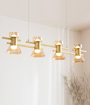 본느 4등 주방식탁조명 LED식탁등 아일랜드식탁등