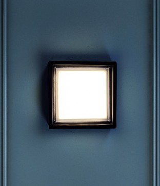 메이 사각, 원형 외부벽등, 인테리어 외부벽조명 (LED 12W)