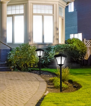 롬 태양광 정원등 잔디등 (LED3W)