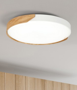 하티 원목 국산 안방등 LED방등 80W