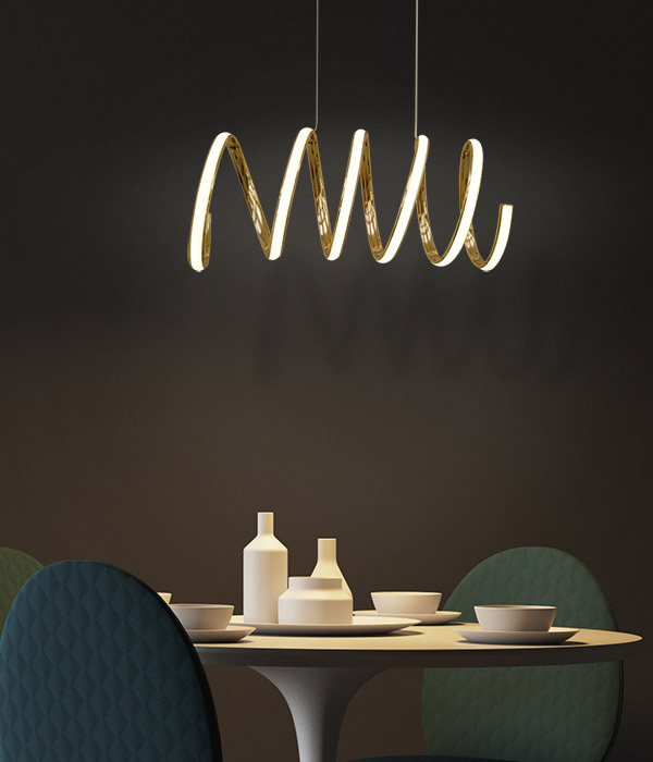 스프리스 펜던트조명 식탁조명 40W[골드]