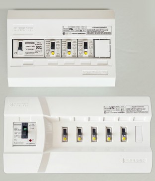 상도주택용 노출분전함 조립분전함 3회로/5회로