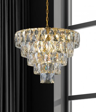 테리 14등 샹들리에조명 크리스탈 펜던트