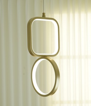 LED 덴비 펜던트조명, 식탁등 (골드 LED10W)