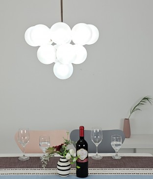 루루 13등 펜던트등 식탁등기구 북유럽식탁등 유리펜던트 인테리어식탁등