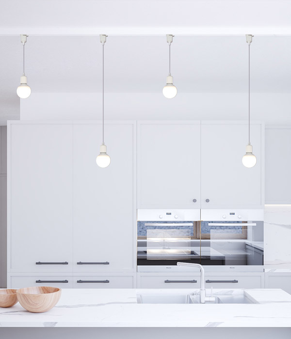 프리링 펜던트 레일[블랙/화이트]