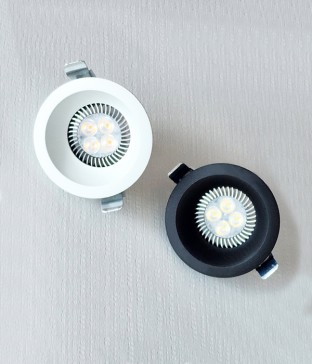 오션 타공 75mm(3인치) 매입등 (블랙,화이트)