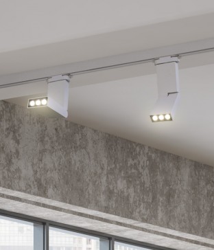 LED 폴더 레일 6W [블랙/화이트]