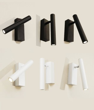 스나이퍼 슬림 COB 회전 벽등 (5W 화이트/블랙)